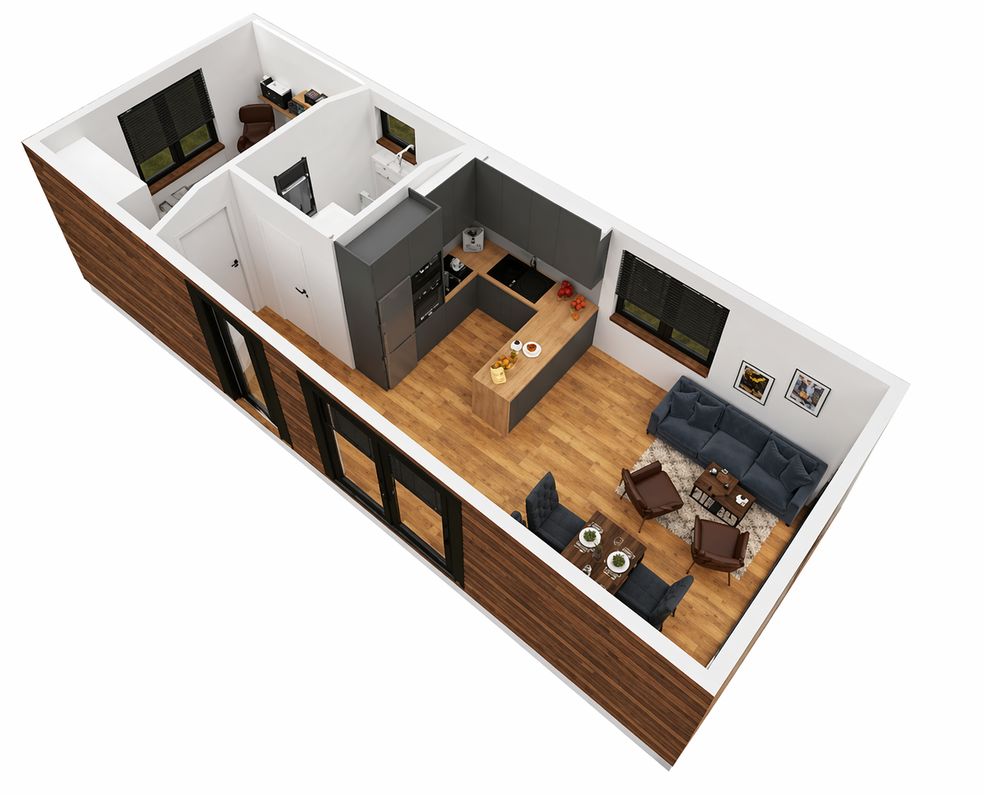 Domek mobilny LUMO 35 m²