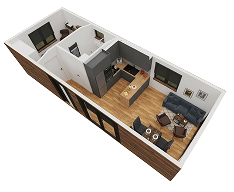 35 m² Haus