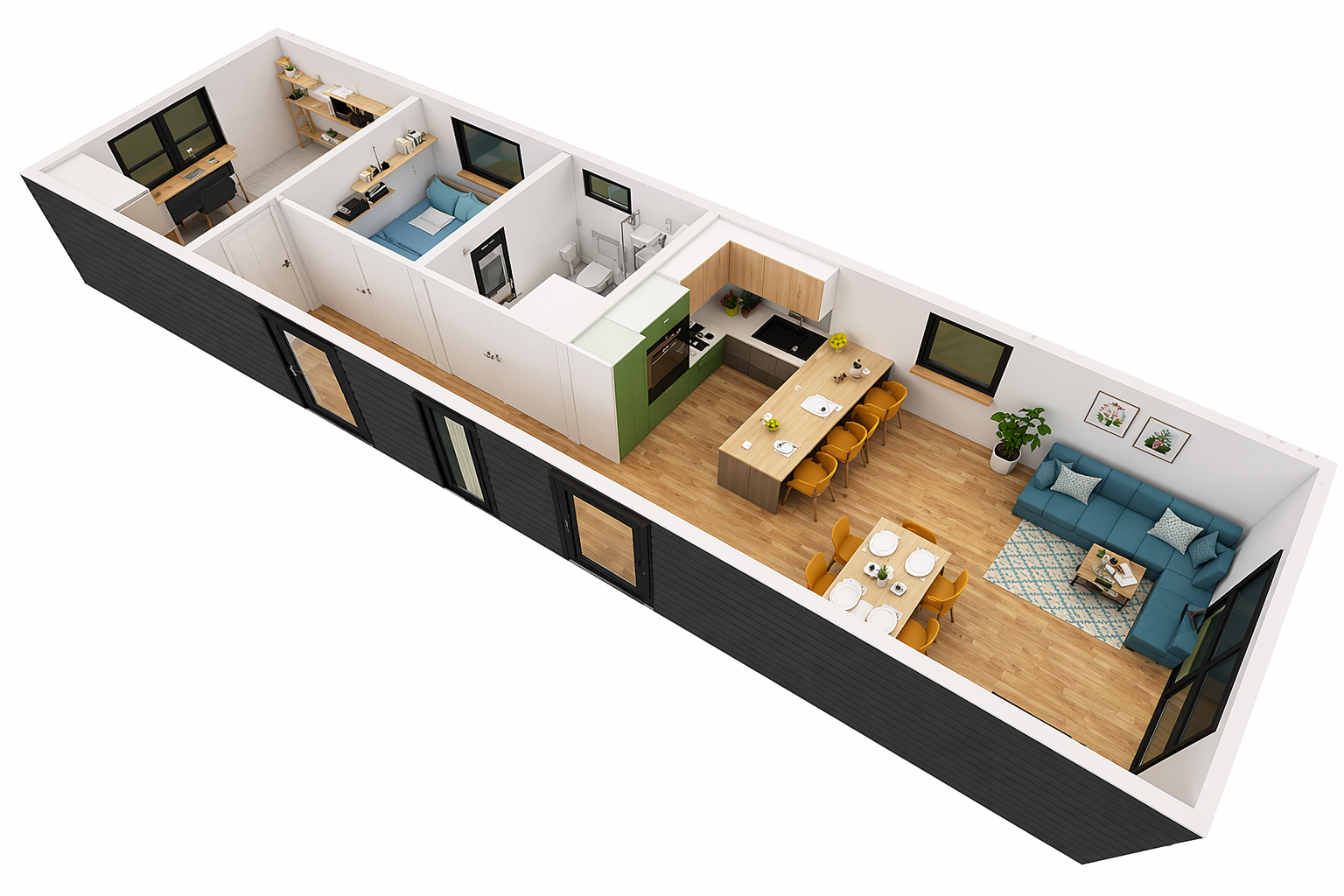 Domek mobilny VERO 65 m²
